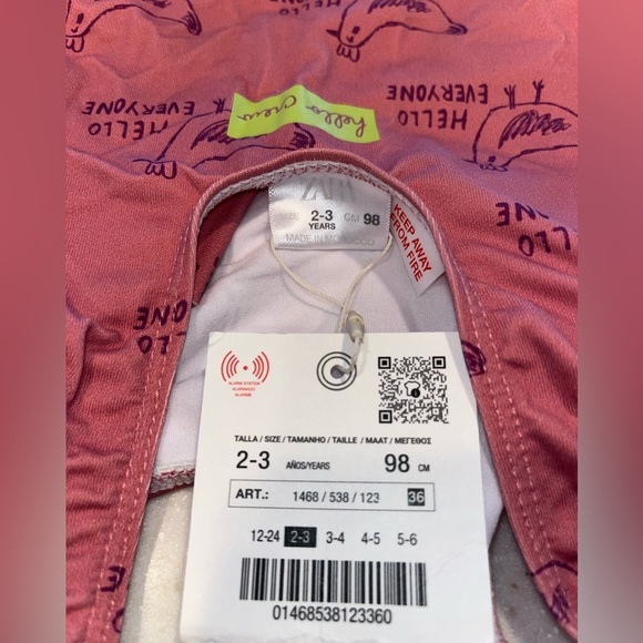 Zara toddler one piece swimsuit - Picture 4 of 4